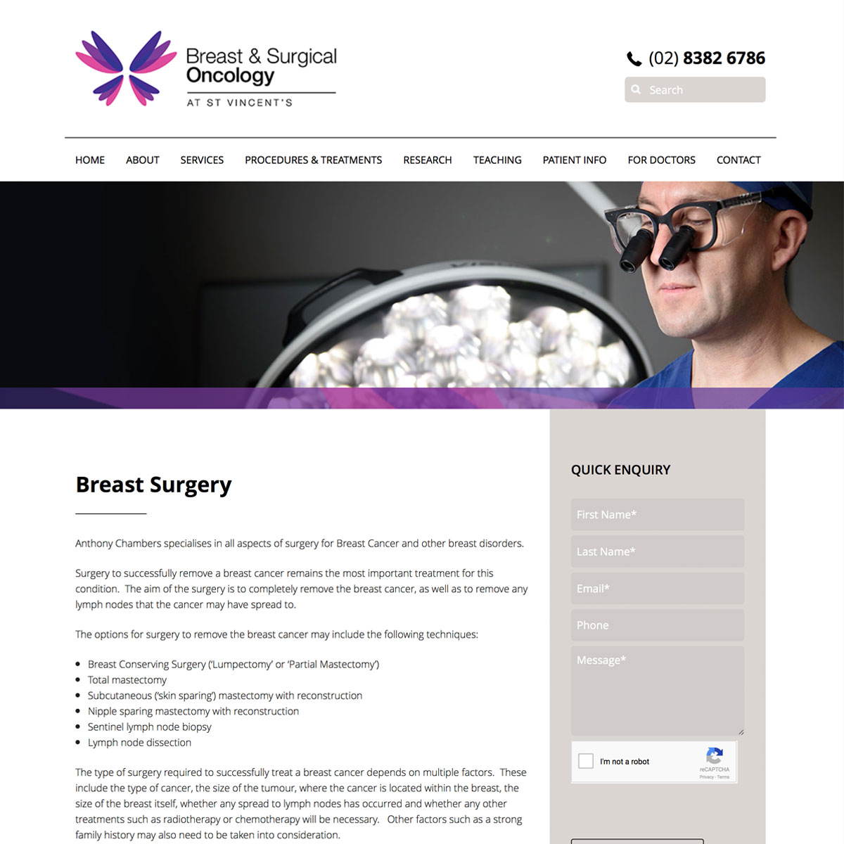 Surgical Oncology - Breast Surgery