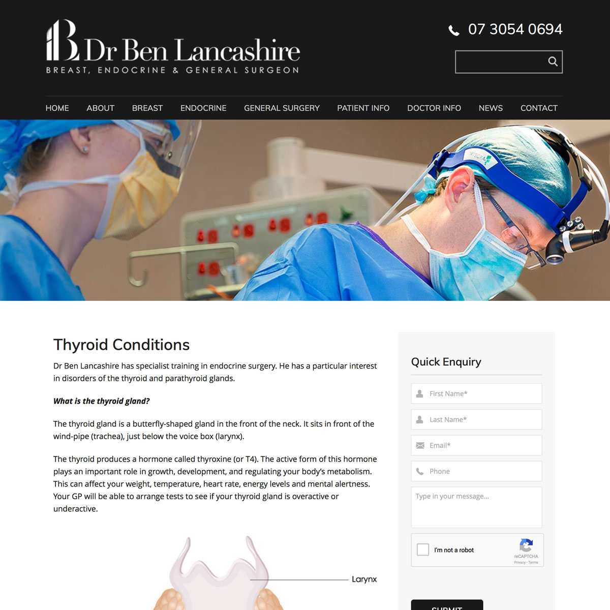 Dr Ben Lancashire - Thyroid