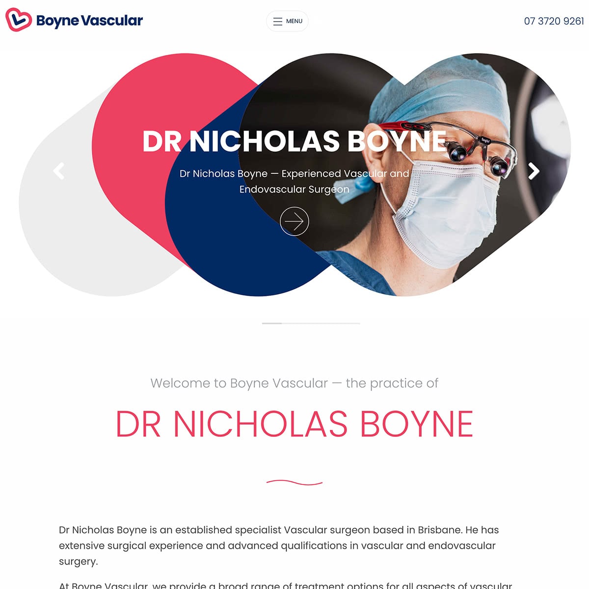 Boyne Vascular - Homepage Banner - 1