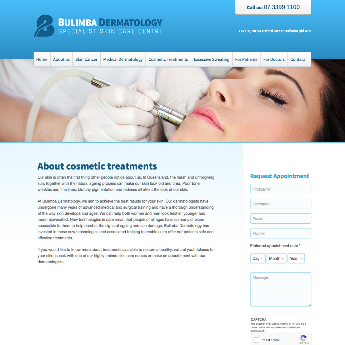 Bulimba Dermatology About Cosmetic Treatments