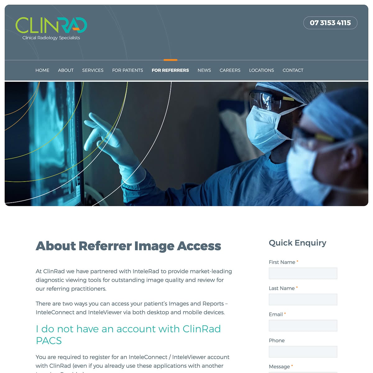 ClinRad - For Referrers