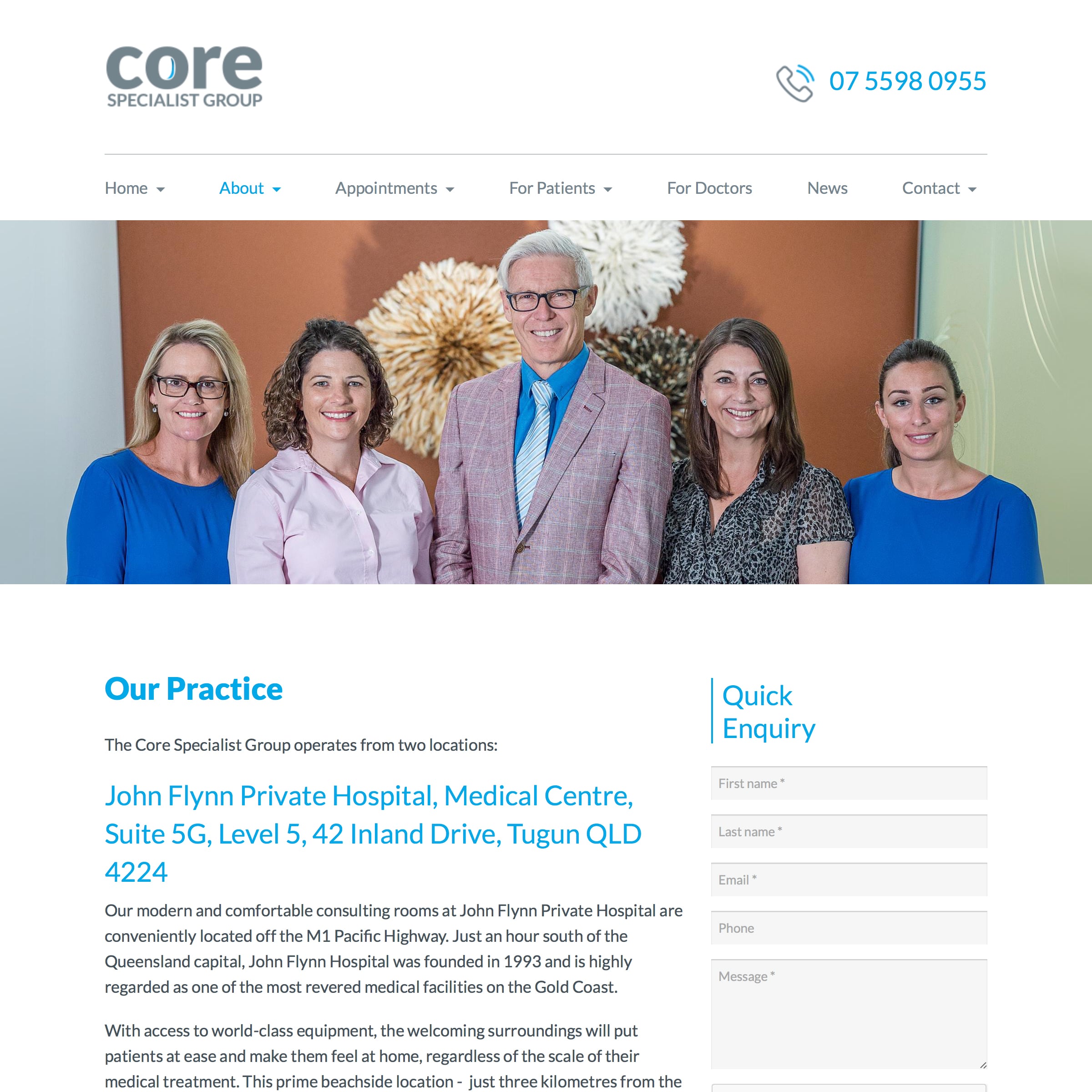 Core Specialist Group - Our Practice