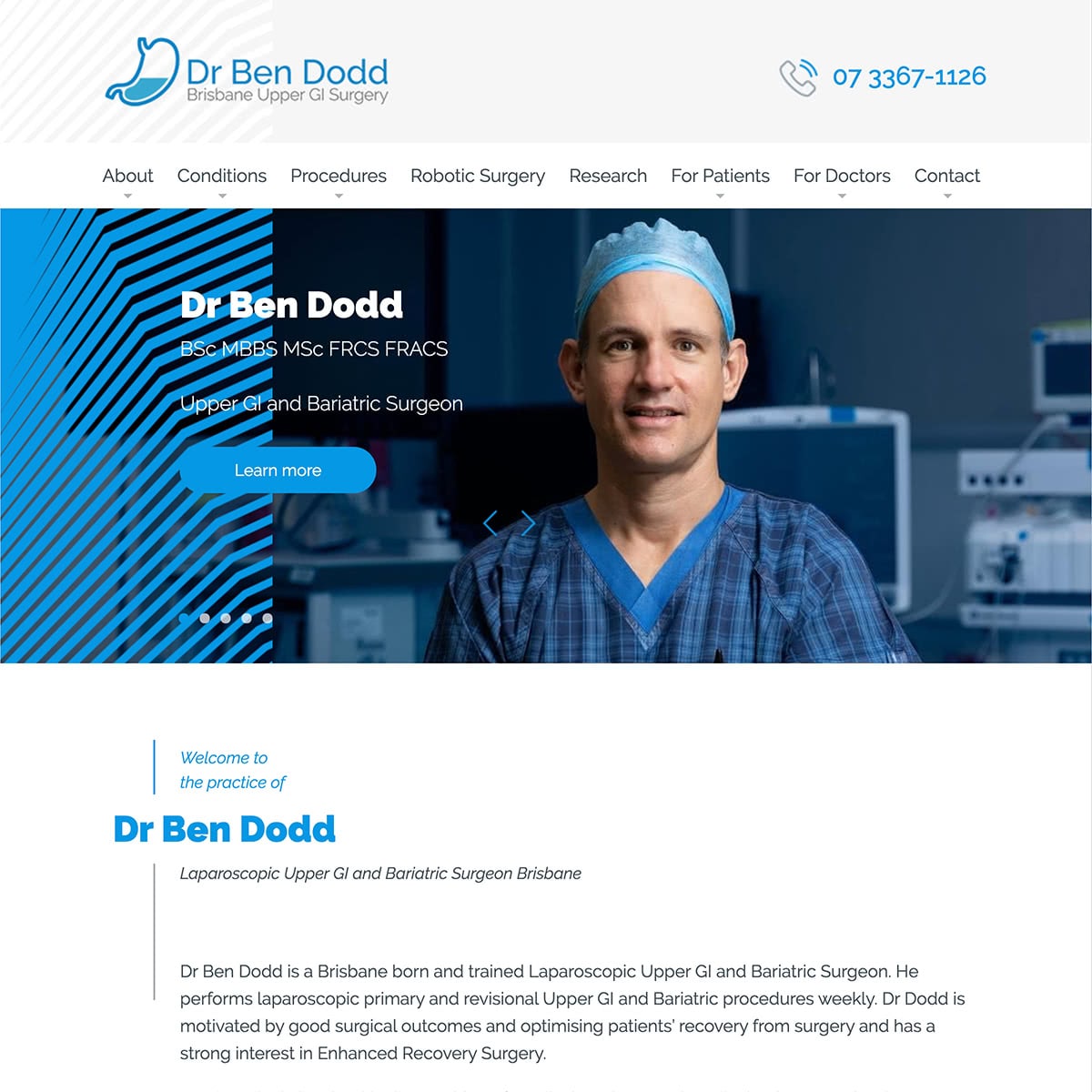 Dr Ben Dodd - Homepage