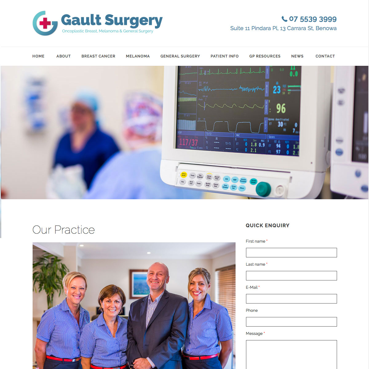 Gault Surgery Our Practice