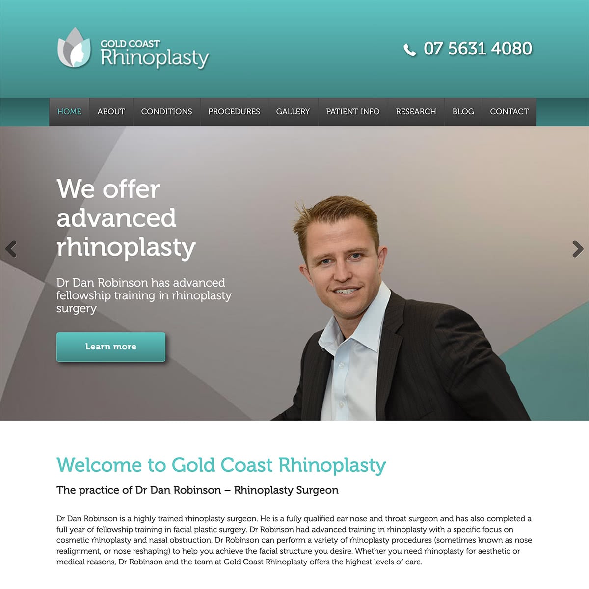 Gold Coast Rhinoplasty - Homepage Banner