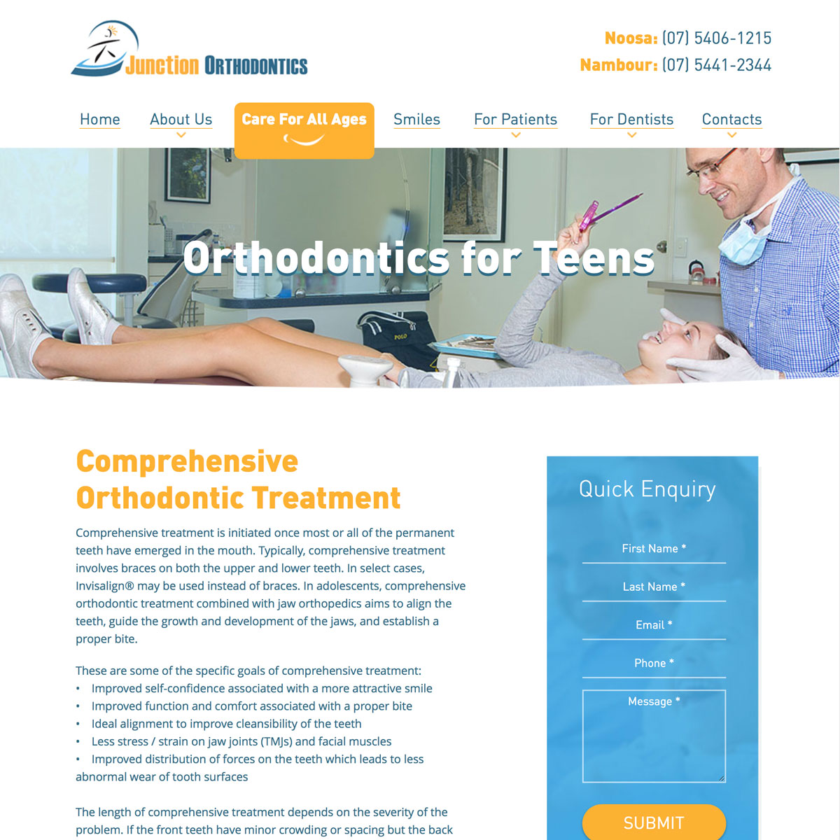 Junction Orthodontics - Teens