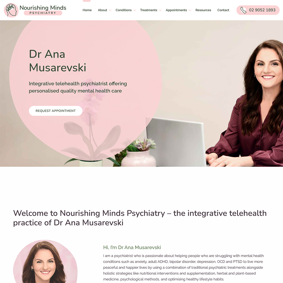 Nourishing Minds Psychiatry - Home Banner 1