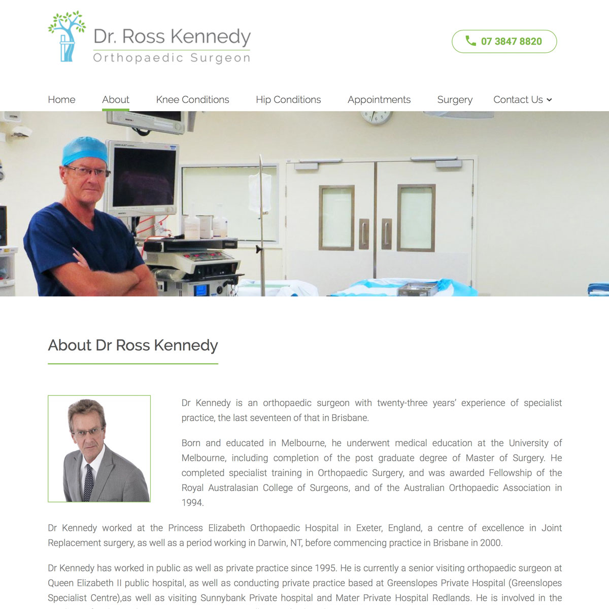 Dr Ross Kennedy - About