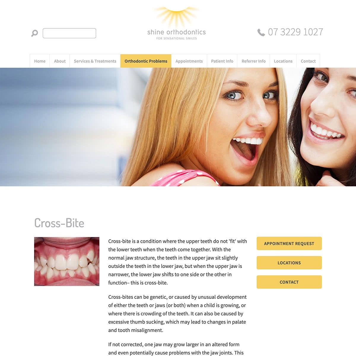 Shine Orthodontics - Orthodontic Problems