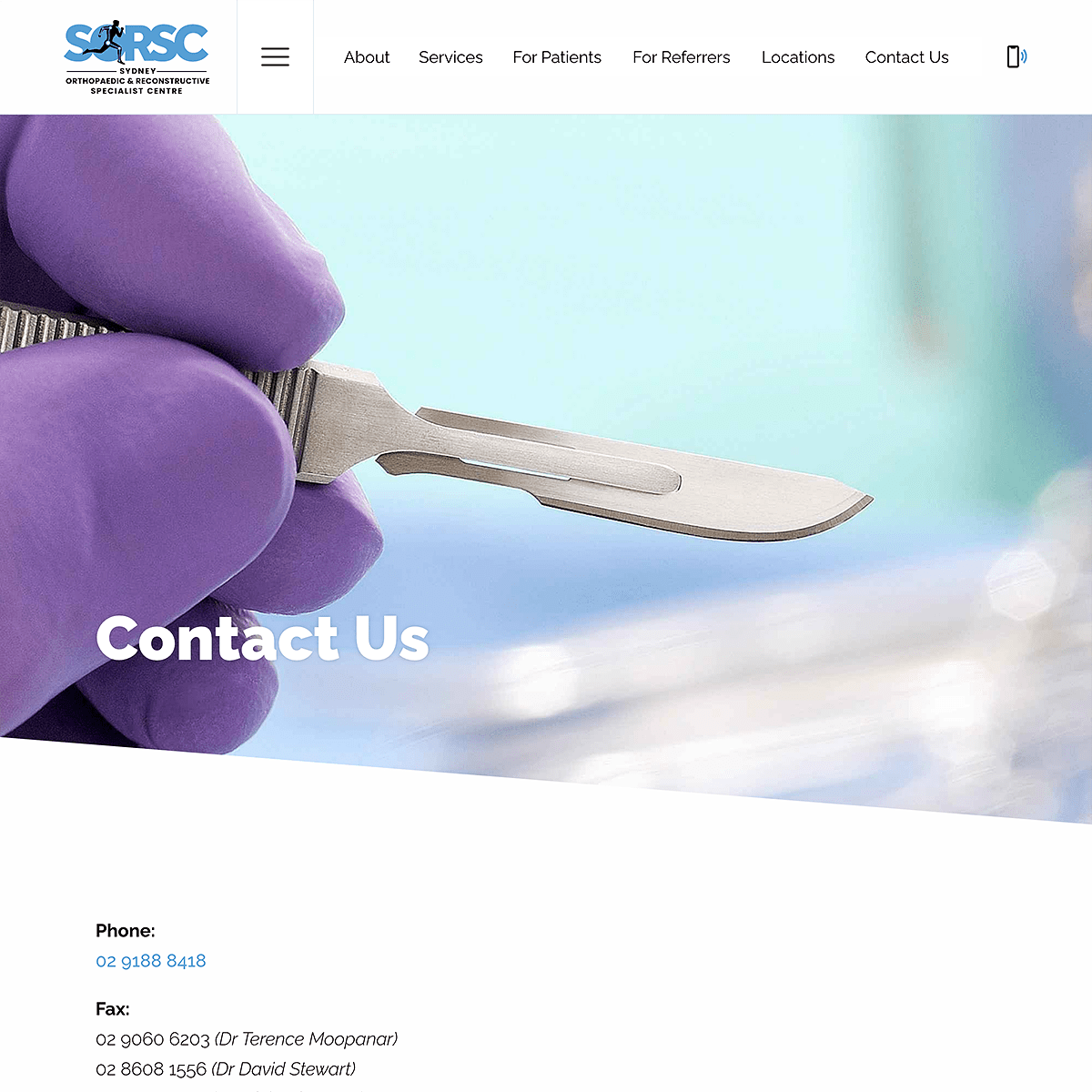 SORSC - Contact Us