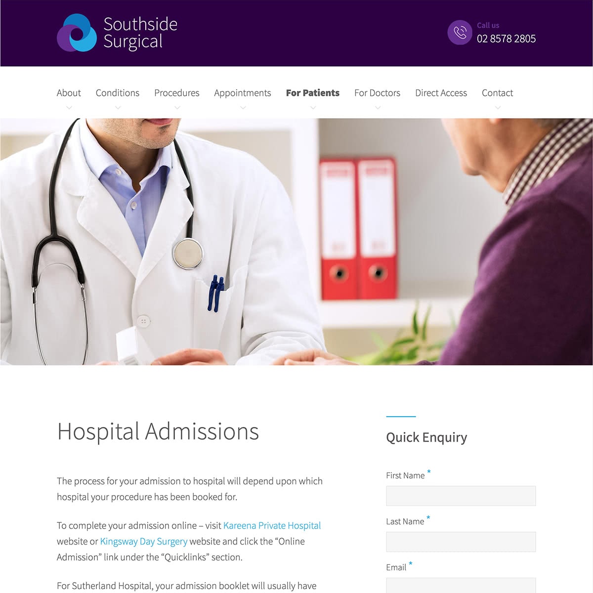 Southside Surgical - For Patients