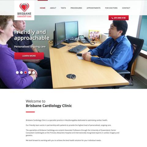 Brisbane Cardiology Clinic Home Page