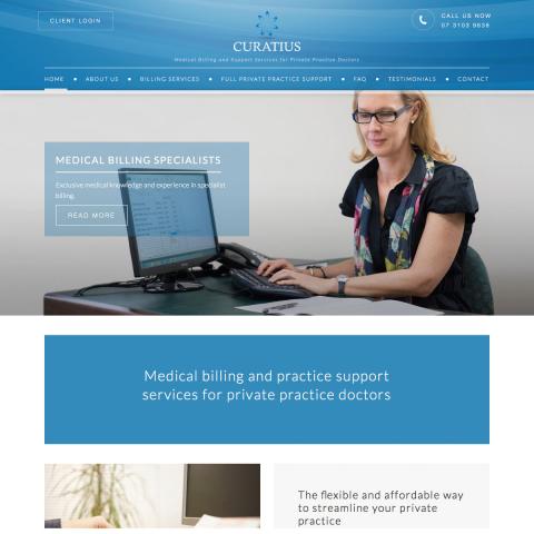 Curatius Home Page