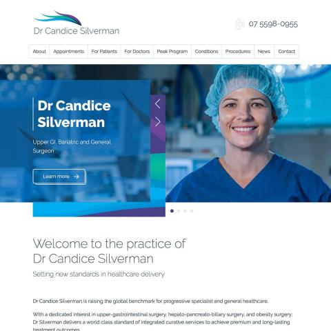 Dr Candice Silverman - Homepage