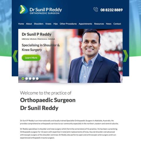 Dr Sunil Reddy - Home Page