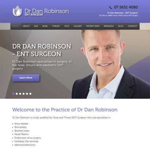 Dr Dan Robinson - Home Page