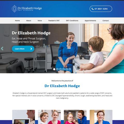 Dr Elizabeth Hodge - Home Page
