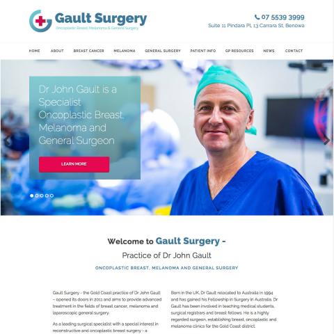 Gault Surgery Home Page