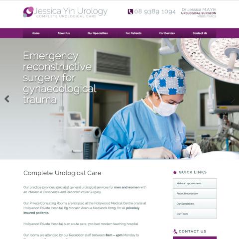 Jessica Yin Urology - Home Page