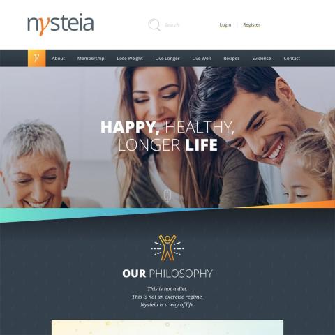 Nysteia Homepage - main banner